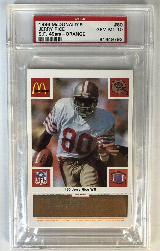 80 Hottest Jerry Rice Football Cards on