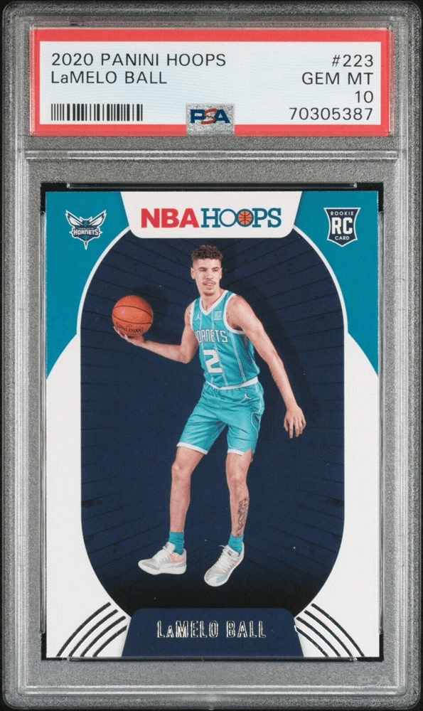 LaMelo Ball 2020-21 Panini Prizm Silver Autograph Rookie Card #278