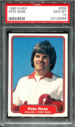 Best Pete Rose Cards Holding Value, Interest