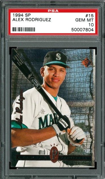 Top Alex Rodriguez Baseball Cards, Rookies, Autographs, Prospects