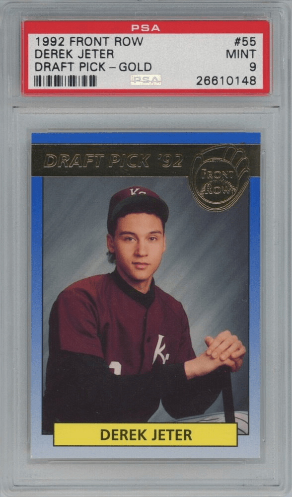 NY Yankees Derek Jeter rookie card sold for record $99,100