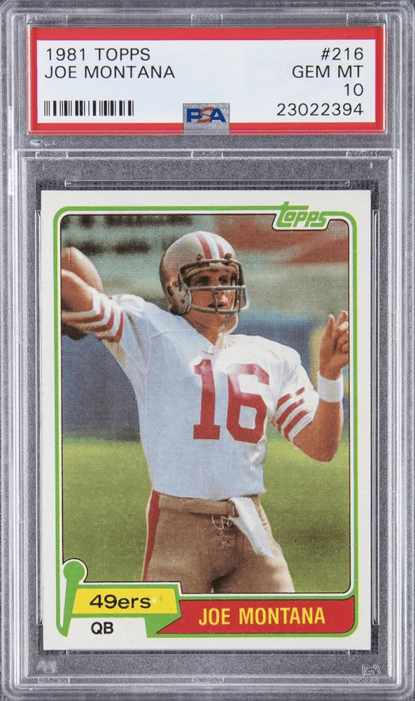 Top Joe Montana Cards, Rookie Card, Best Autographs, Most Valuable List