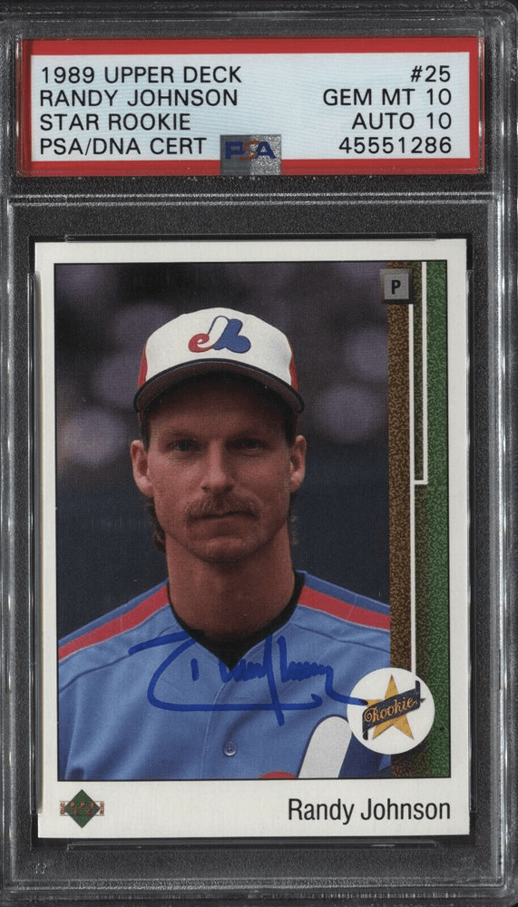 Randy Johnson ROOKIE Cards 22 Baseball Cards to Choose From 