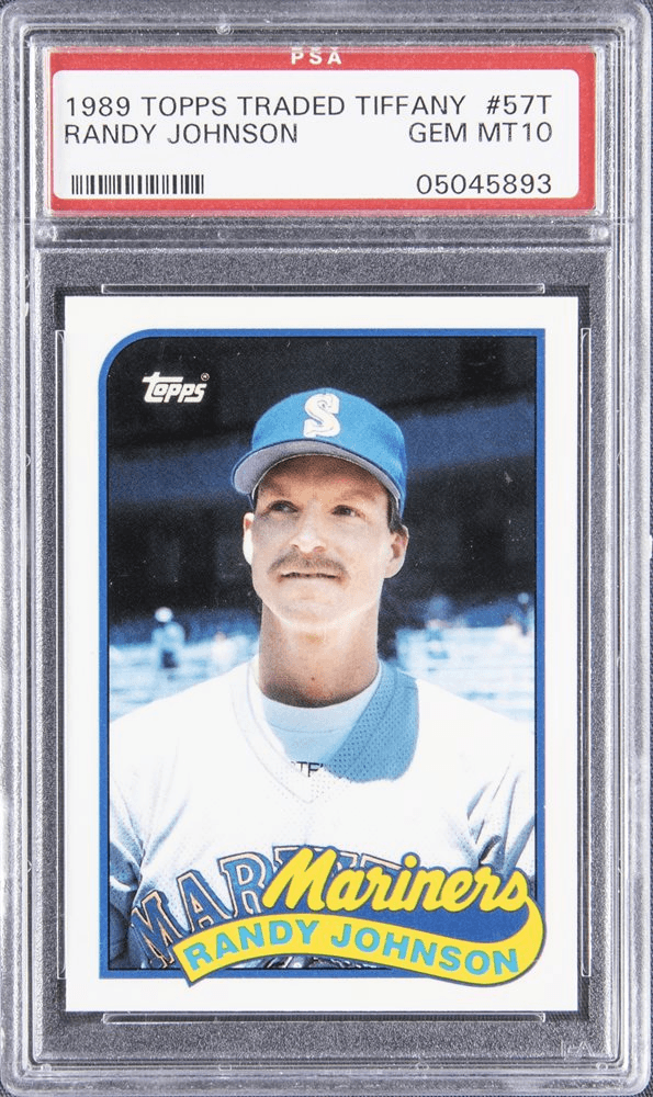 1989 Topps #647 Randy Johnson RC Rookie MLB Baseball Trading Card