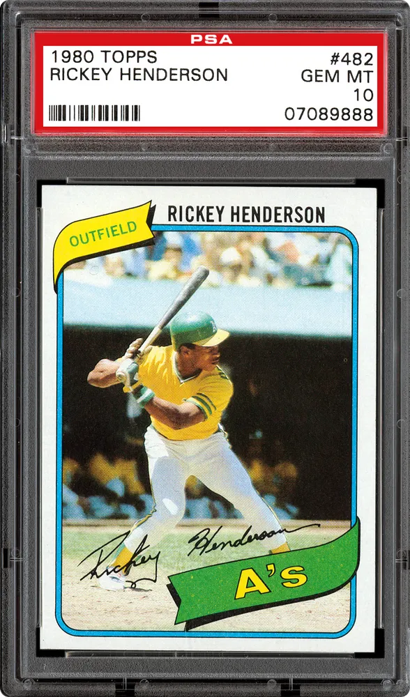 What I Collect: Rickey Henderson and Baseball Card Memories