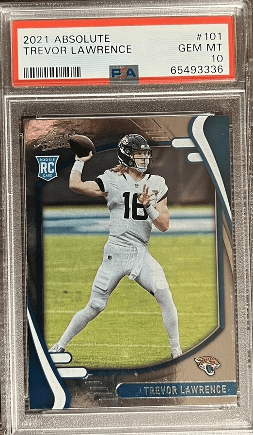 Trevor Lawrence 2021 Panini Donruss Rated Rookie Rc #251