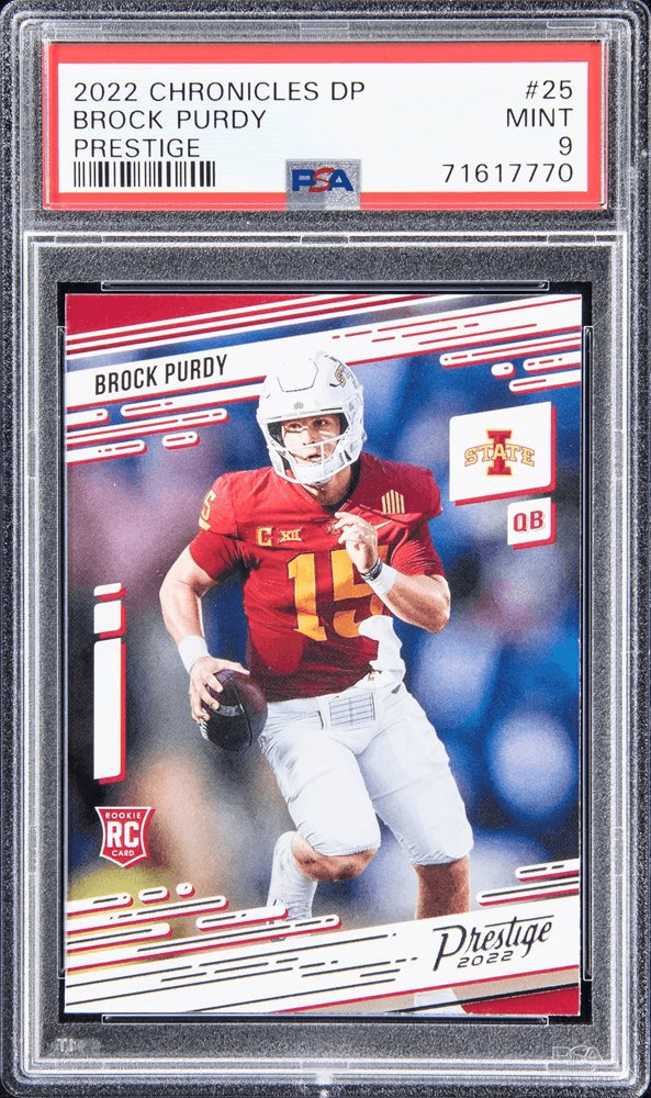 Sell your Brock Purdy rookie card 