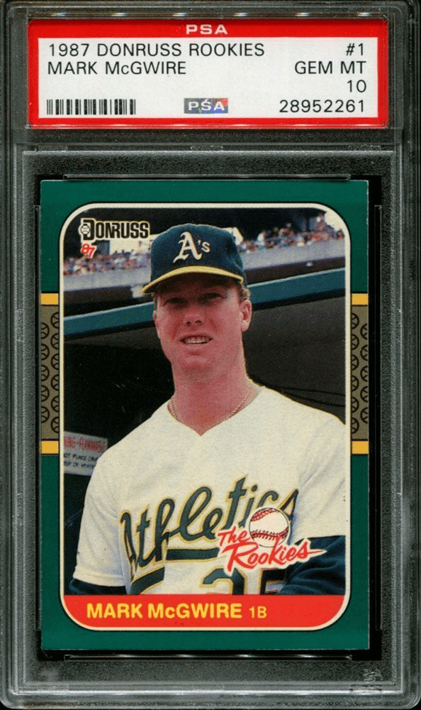 Most Valuable Mark McGwire Cards  Potential Long Term Investments