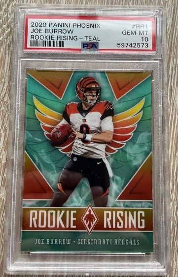 Thanks to Sports Cards I bet the Bengals to win the AFC North pre season @  25/1 The hobby is all about the rookies… Burrow was amazing…