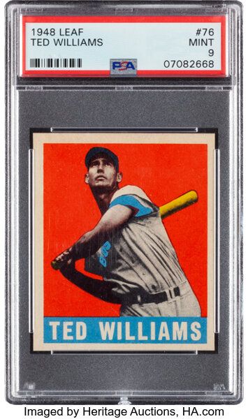 Five Rare Ted Williams Cards That Look Undervalued