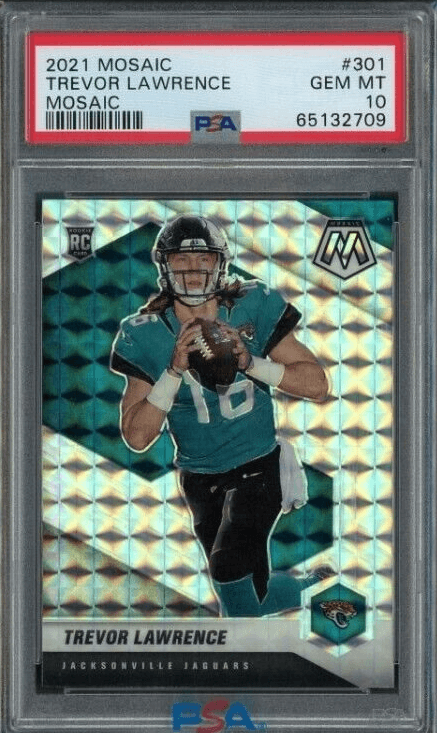 2021 Sage Hit Premier Draft High TREVOR LAWRENCE RC Rookie Card #180  Jaguars |