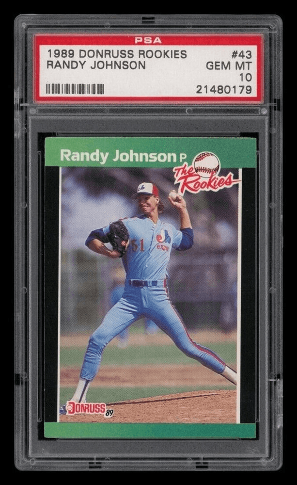 Randy Johnson the Big Unit Rookie Cards