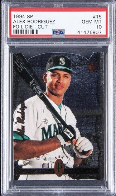 1994 Collector's Choice Alex Rodriguez Rookie Card Saw the Future
