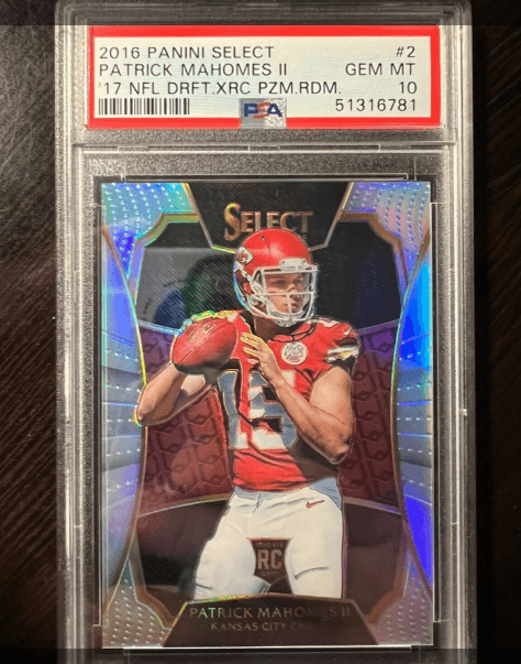 Patrick Mahomes II Rookie Card RC 2016 Future Jerseys College Card Texas  Tech Red Raiders KC Chiefs