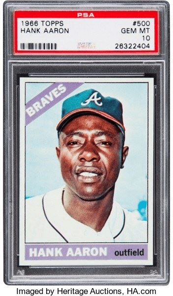 Most Valuable Hank Aaron Baseball Cards - MoneyMade