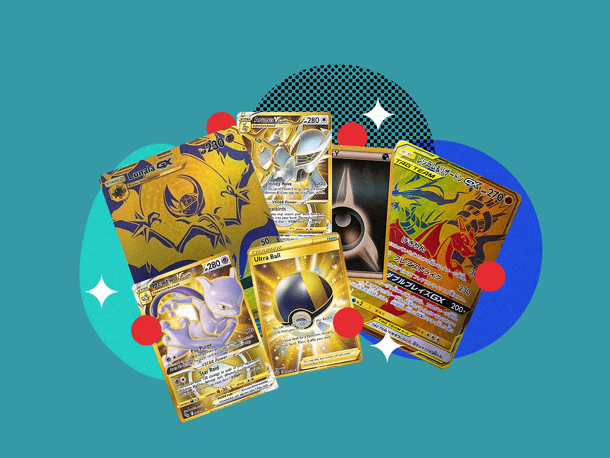 Carte Pokémon Gold Artikodin GX - Carte Pokemon Rare
