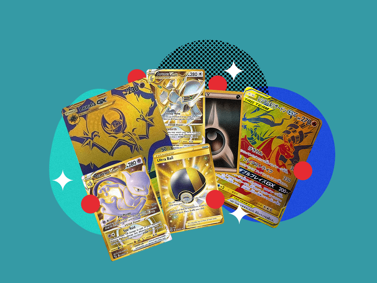 What are gold Pokemon cards? 