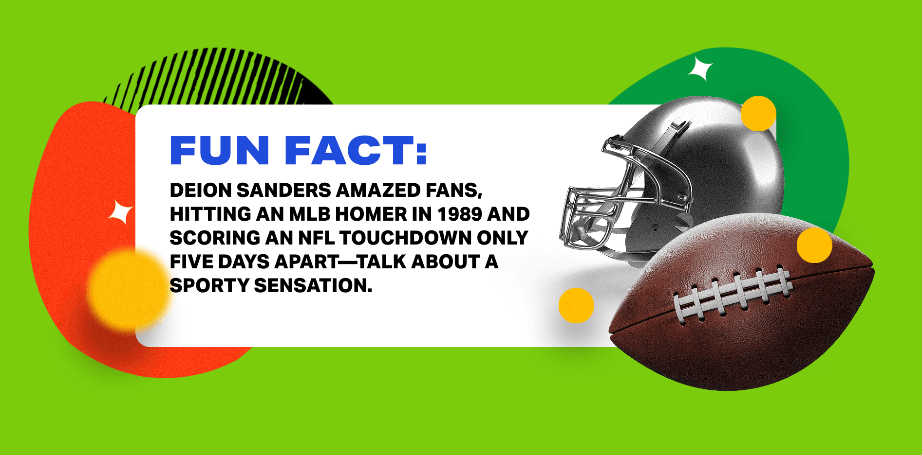 Deion Sanders Facts for Kids