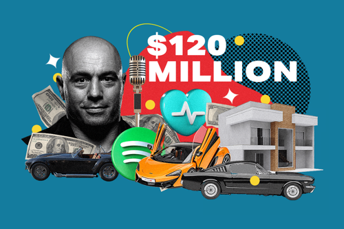Rich Dudes│How Joe Rogan Built His Net Worth From TV, Standup, and Podcasting