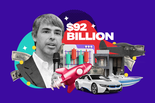 Rich Dudes│How Google Founder Larry Page’s $92B Net Worth Is Invested