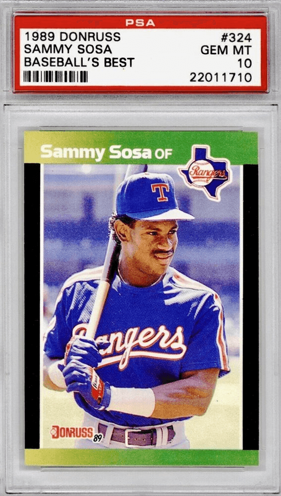 Sammy Sosa: Top 10 Most Expensive Baseball Cards Sold on  (December -  February 2019) 