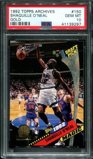 Shaquille O'Neal 1992 Classic Four Sport Rookie Card #1