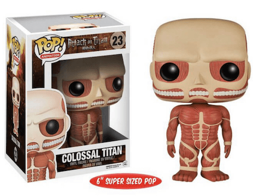 L'ATTAQUE DES TITANS figurine Female Titan Funko POP Giant