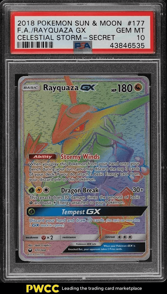 Rayquaza GX - Sun & Moon: Celestial Storm - Pokemon