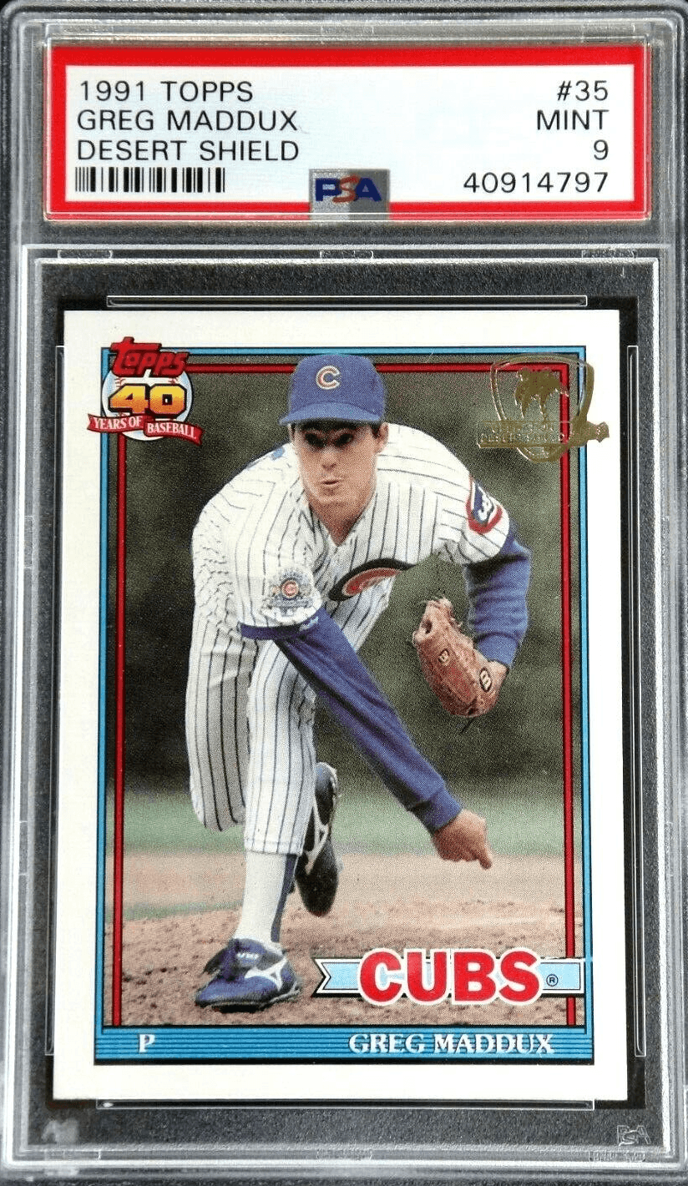 Greg Maddux Rookie Cards: Complete Collector's Guide PLUS Values – Wax Pack  Gods