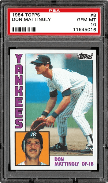Don Mattingly Rookie Card, Minor League and Other Early Cards Guide