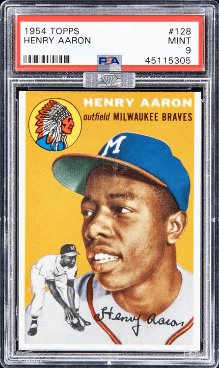 Most Valuable Hank Aaron Baseball Cards - MoneyMade