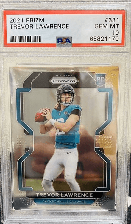 2021 Sage Hit Premier Draft High TREVOR LAWRENCE RC Rookie Card #180  Jaguars |