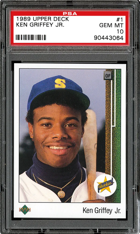 1989-1990 Topps Ken Griffey Jr. All Star Rookie Cup Rare Rookie Card RC