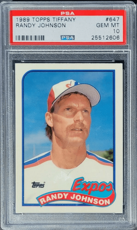 Randy Johnson ROOKIE Cards 22 Baseball Cards to Choose From 