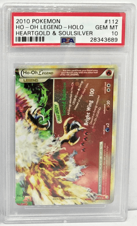 Vintage Rare Ho-oh Neo Revelation Non-holo Pokemon Card 