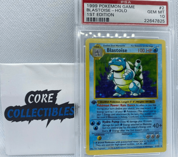 Blastoise 2024 LOT Base set / Graded/Prism