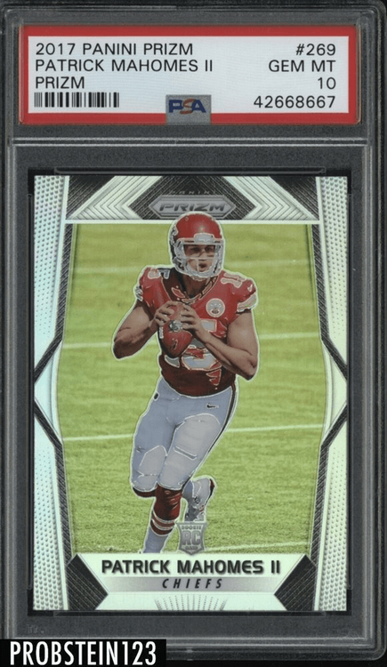 Cache Of Unsigned Patrick Mahomes 'Personal Edition' Rookie Cards