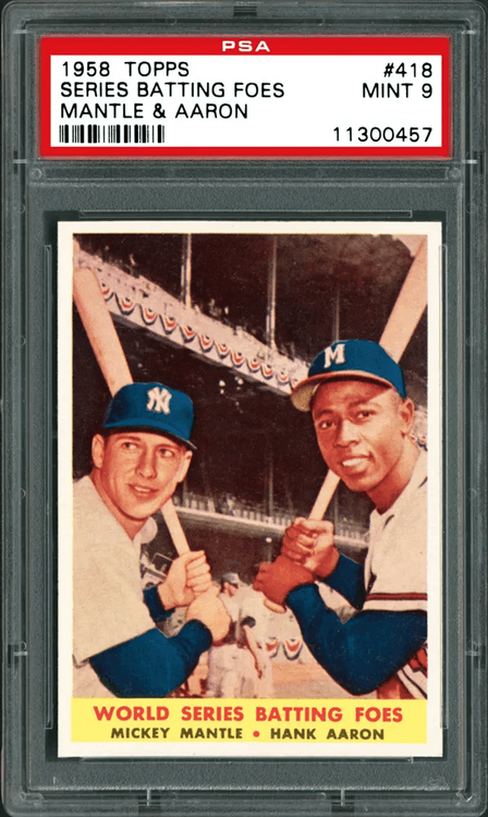 10 Most Important Hank Aaron Baseball Cards — PLUS a Couple of Surprises! –  Wax Pack Gods