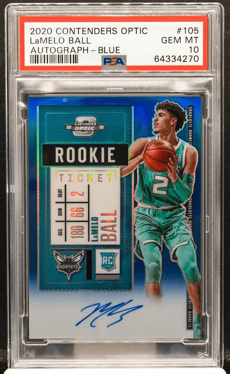 PSA 10 LAMELO BALL 2018 LEAF SPECIAL RELEASE PREMIER ROOKIE GRADED PSA GEM  MINT 10 HIS FIRST OFFICIAL ROOKIE CARD ROOKIE OF THE YEAR